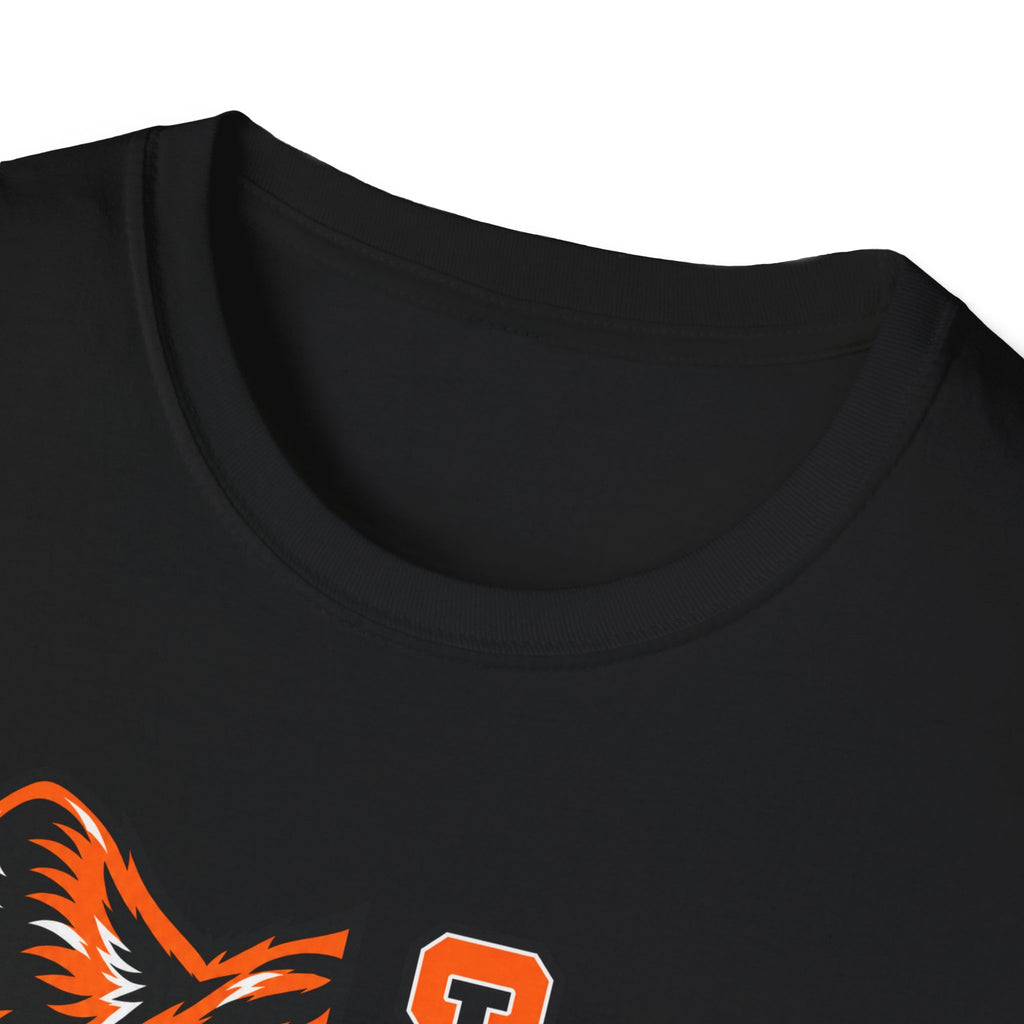 Cincinnati Tiger Head Vertical Graphic T-Shirt