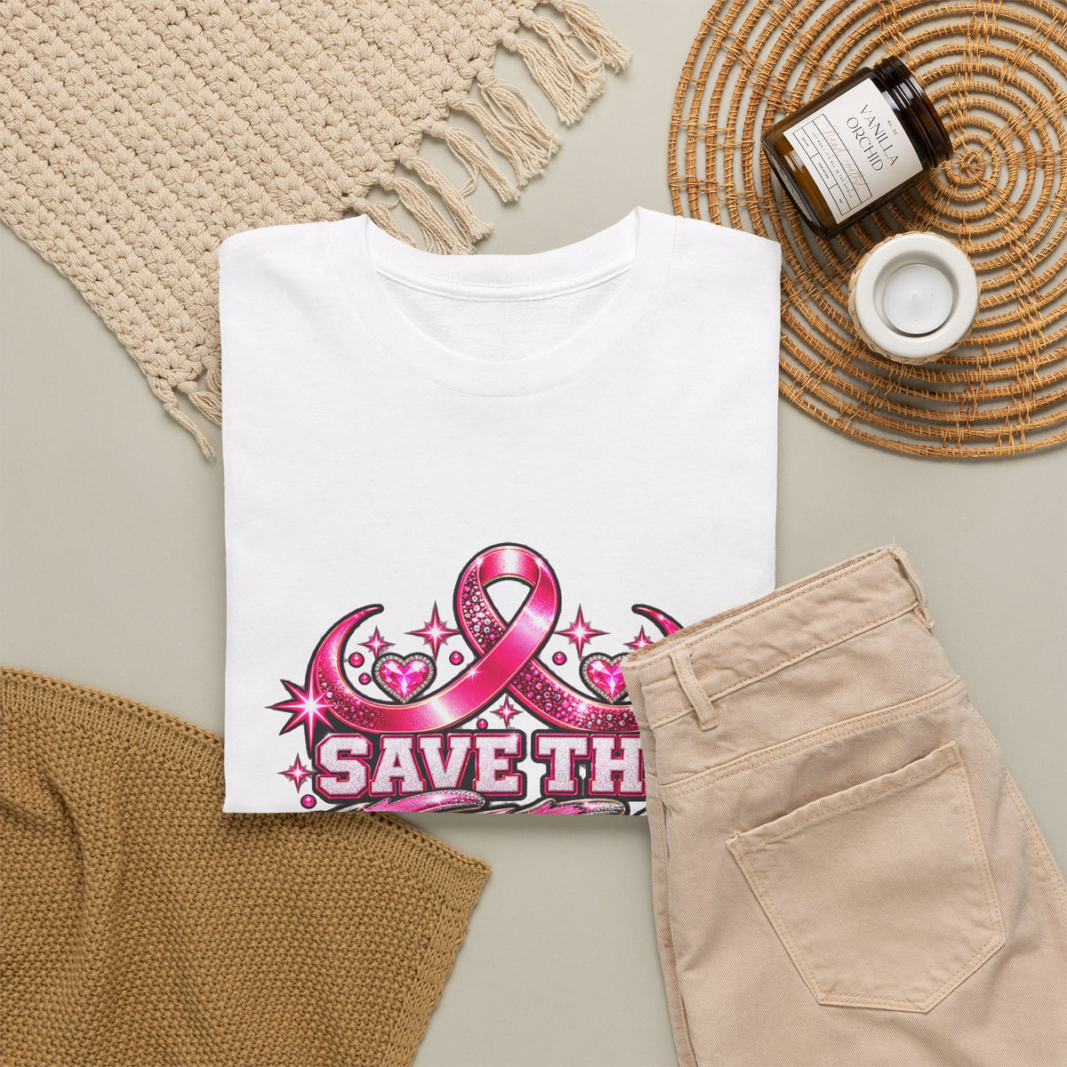 Save The Tatas Breast Cancer Awareness T-Shirt