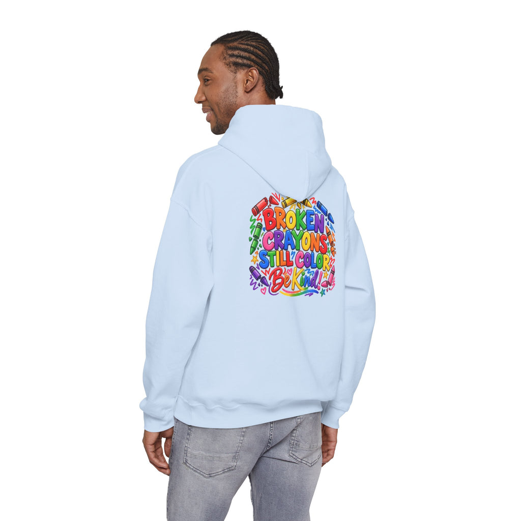 Broken Crayons Still Colorful Rainbow Art Hoodie