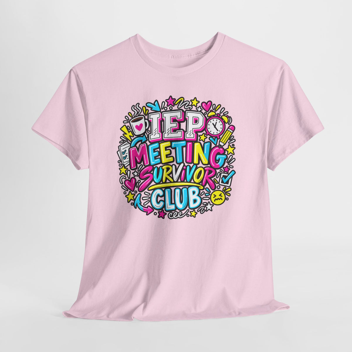 Video Meeting Survivor Club T-Shirt — Funny Remote Work Tee