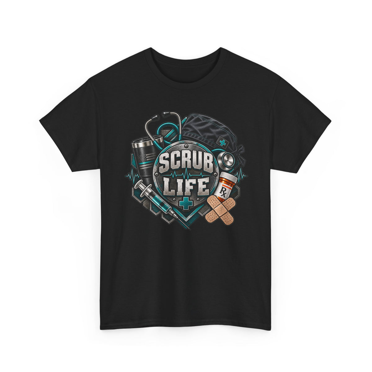 Scrub Life T-Shirt – Nurse & Healthcare Worker Graphic Tee