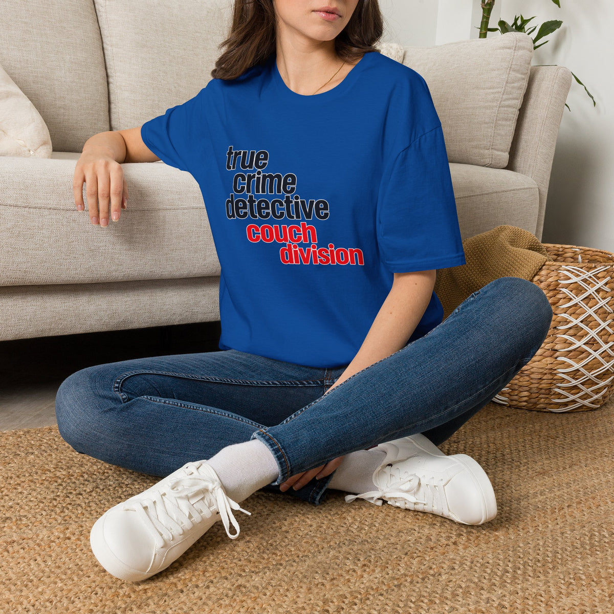 True Crime Detective Couch Division T-Shirt