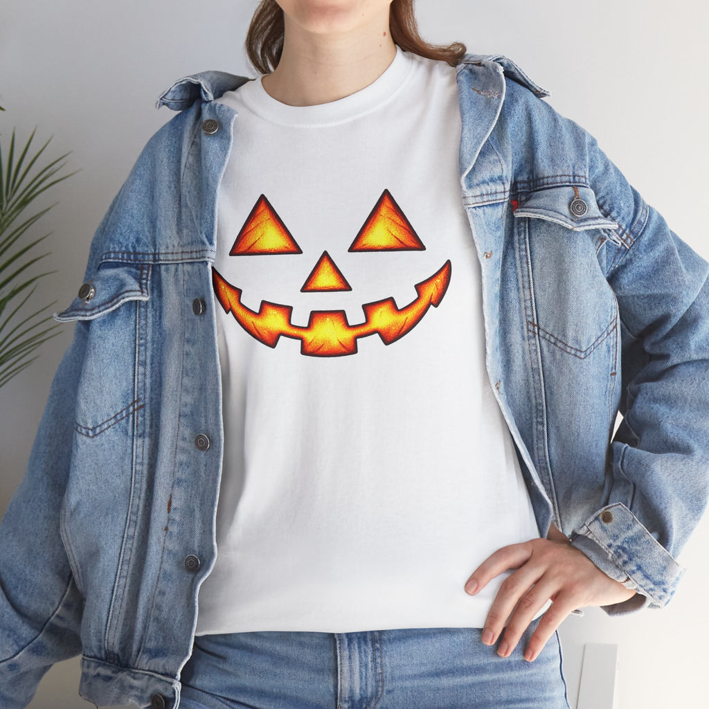 Halloween Jack-O'-Lantern Happy T-Shirt