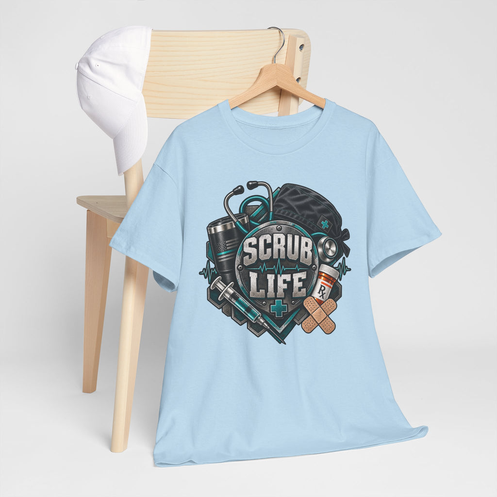 Scrub Life T-Shirt – Nurse & Healthcare Worker Graphic Tee
