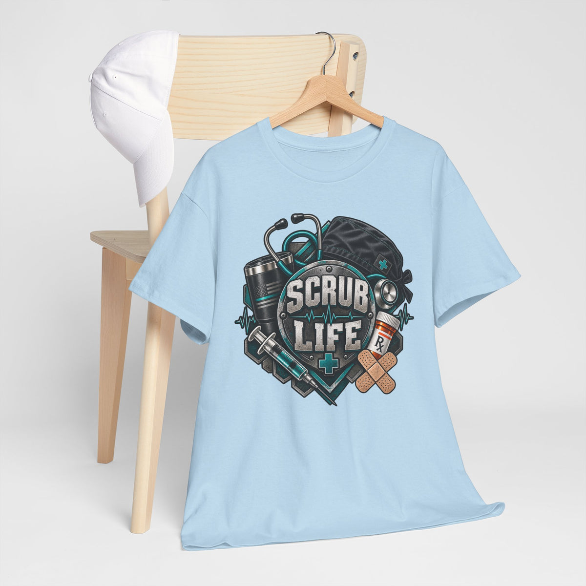 Scrub Life T-Shirt – Nurse & Healthcare Worker Graphic Tee