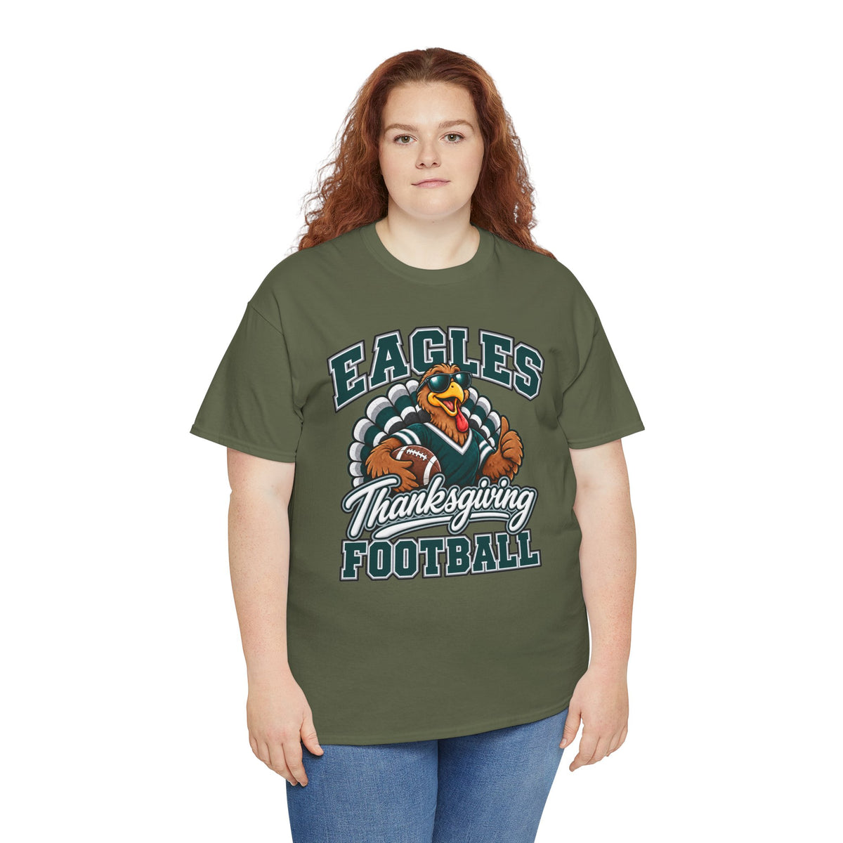 Eagles Thanksgiving Football Tee