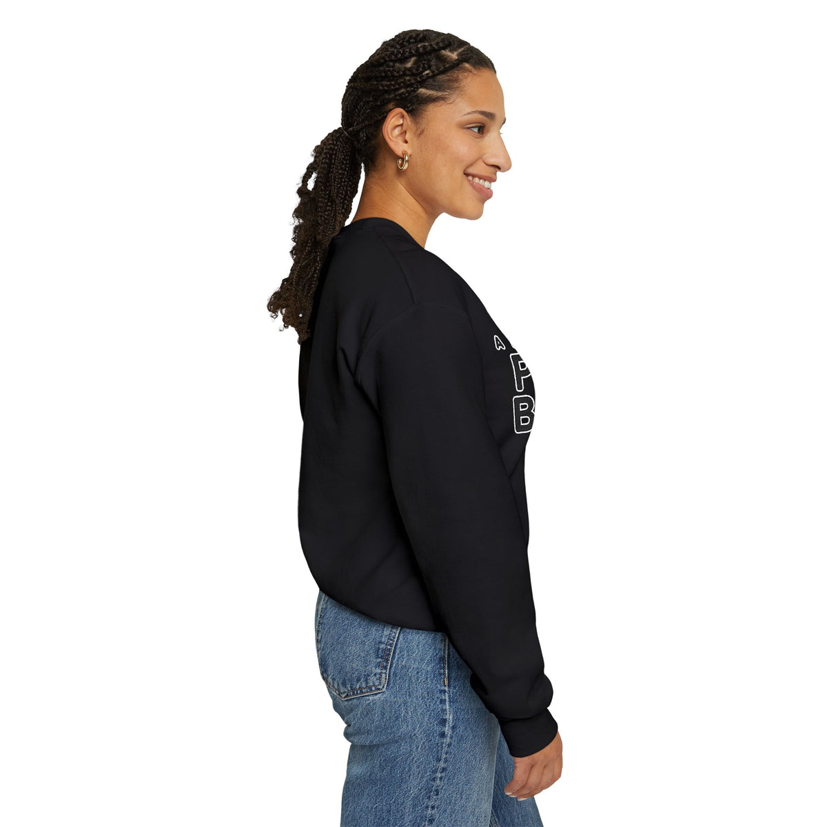 Pitch Black Graphic Sweatshirt — 'A Little Bit of Pitch Black' Cozy Crewneck