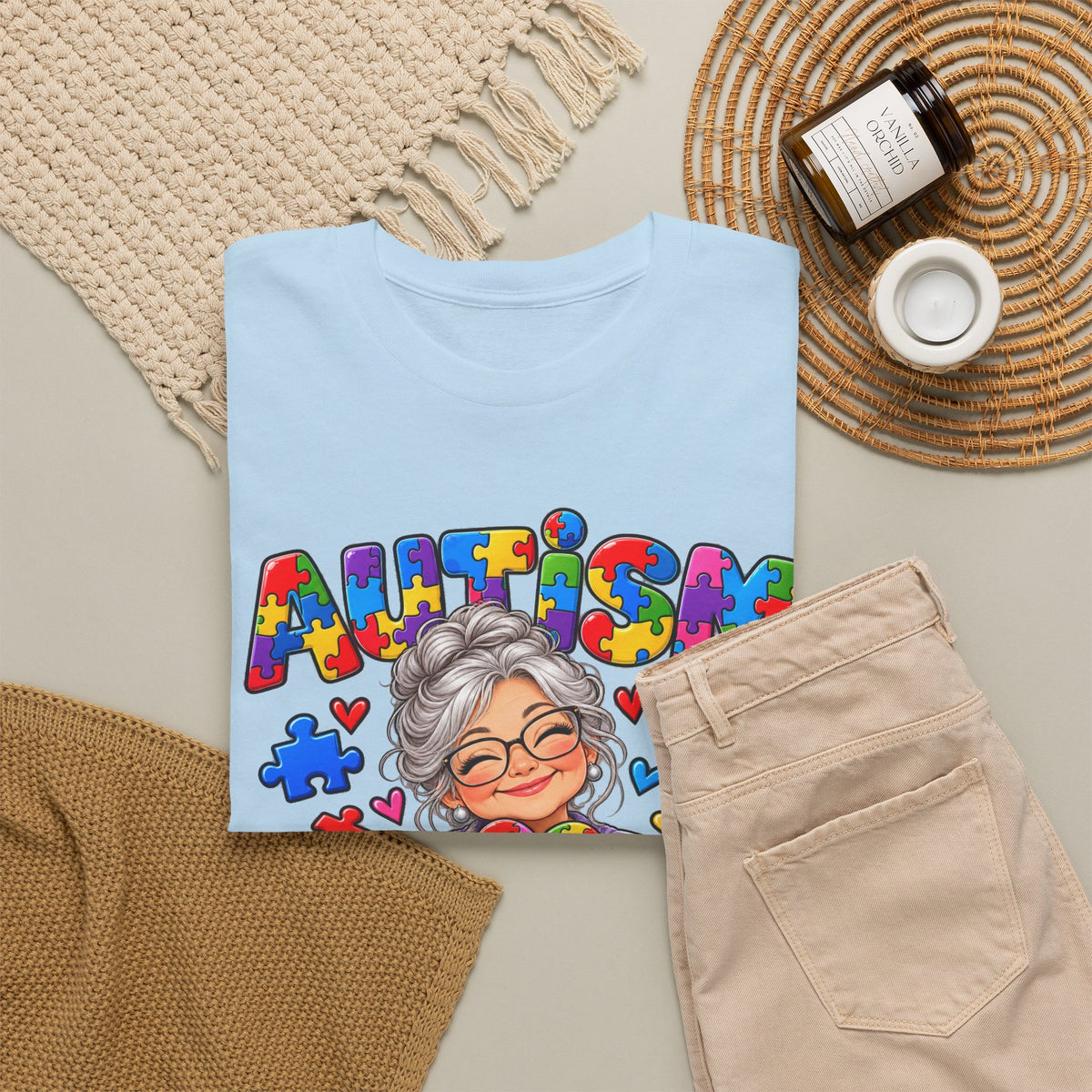 Autism Awareness Grandma T-Shirt