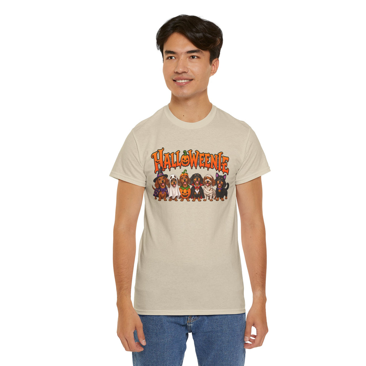 Halloweenie Dachshund T-Shirt | Halloween Dog Graphic