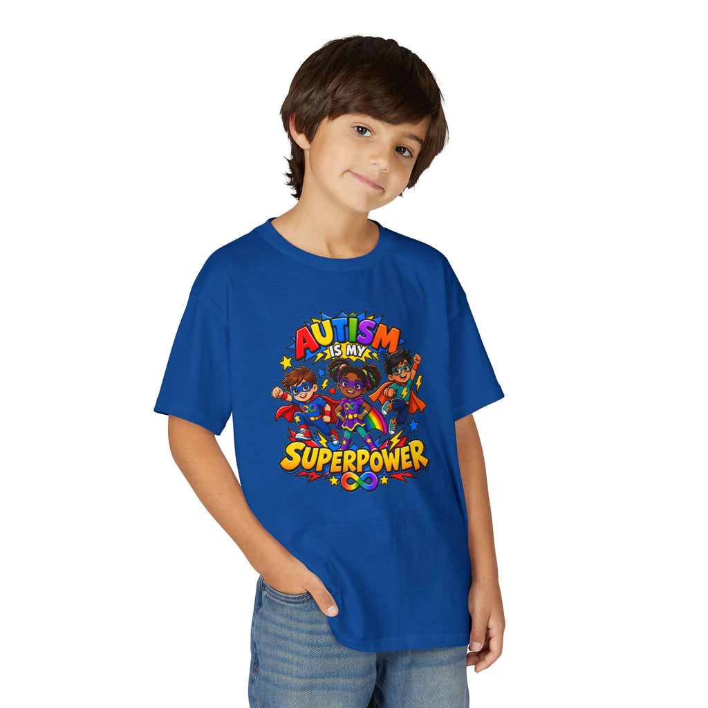 Autism Is My Superpower Youth T-Shirt