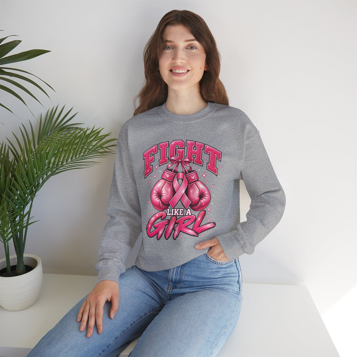 Fight Like a Girl Boxing Sweatshirt