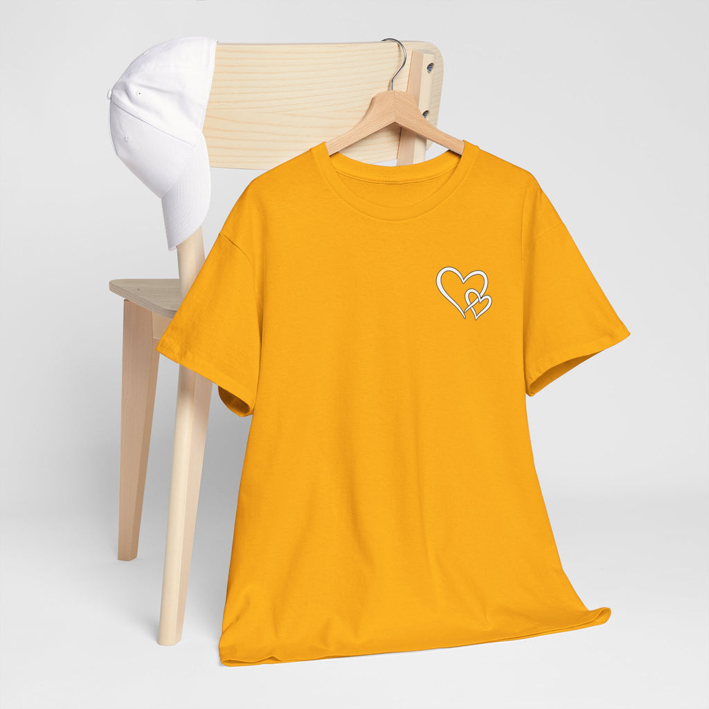 Inspirational Heart T-Shirt – "To the Person Behind Me: You Are Amazing, Beautiful and Enough" Motivational Tee