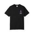 In This Family No One Fights Alone - Autism Awareness Unisex Garment-Dyed T-shirt