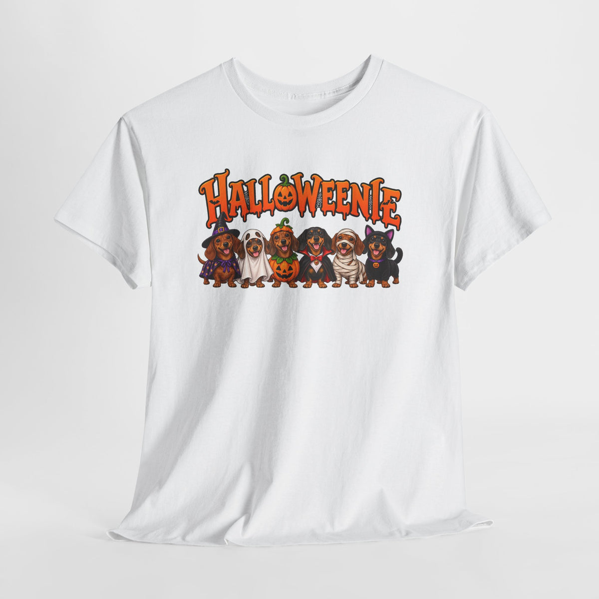 Halloweenie Dachshund T-Shirt | Halloween Dog Graphic