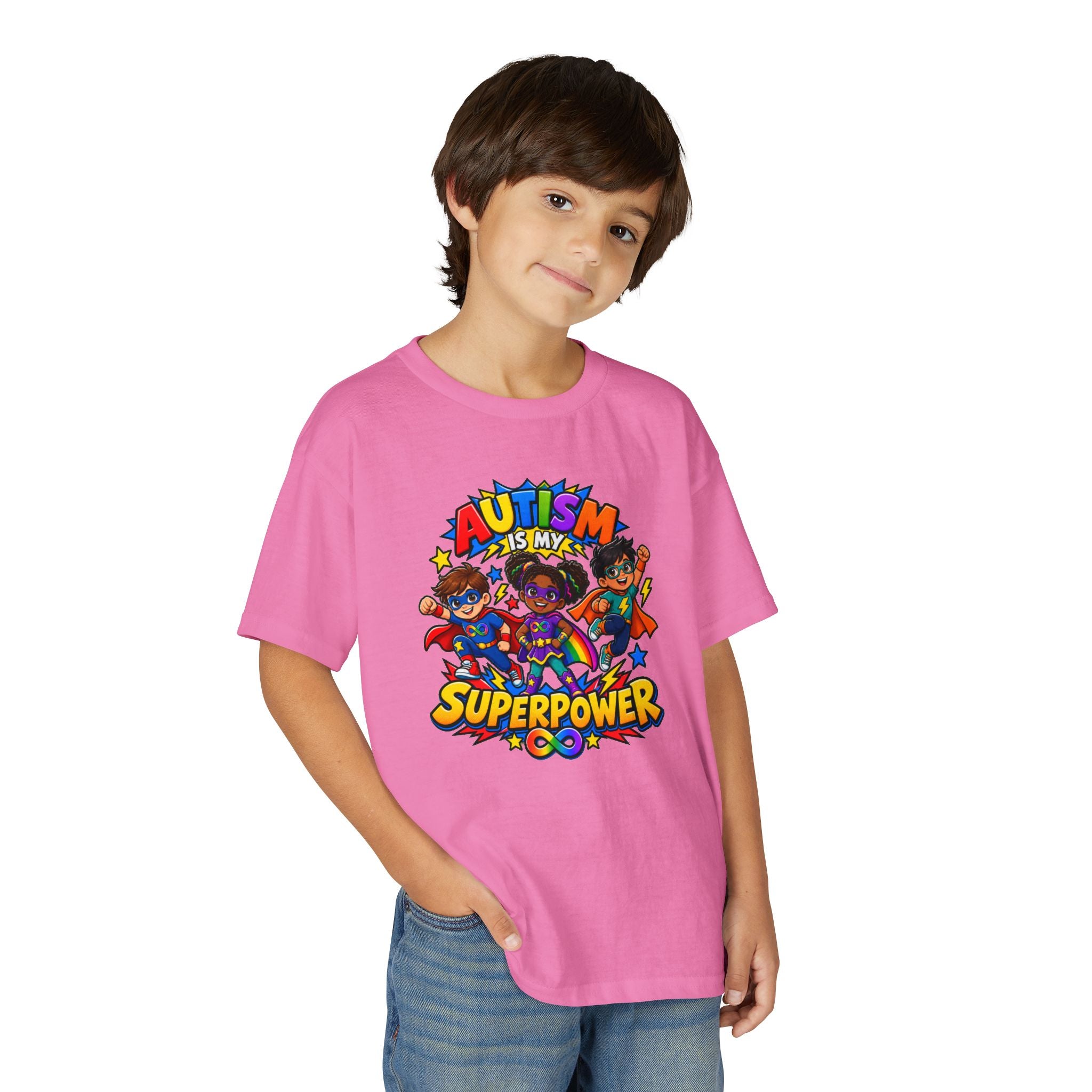 Autism Is My Superpower Youth T-Shirt