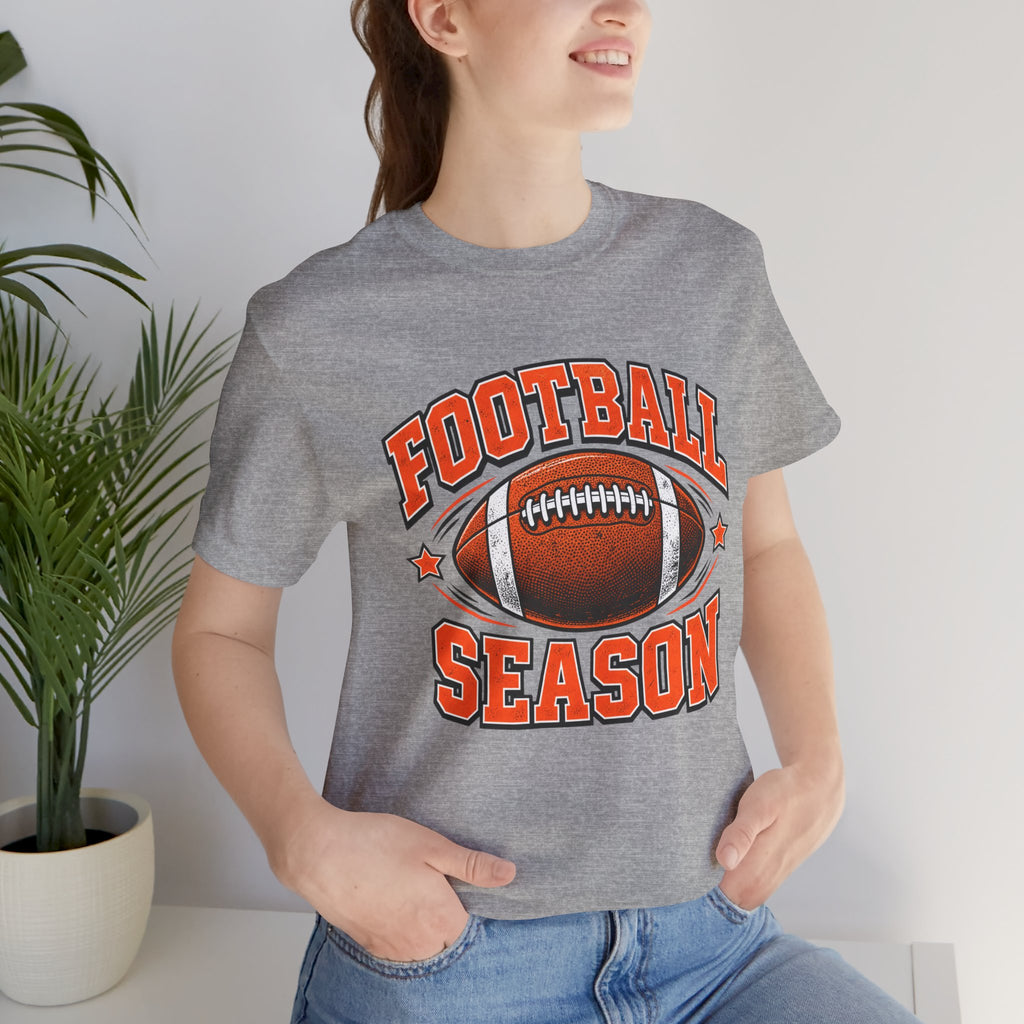 Football Season Tee – Vintage Football Graphic Shirt