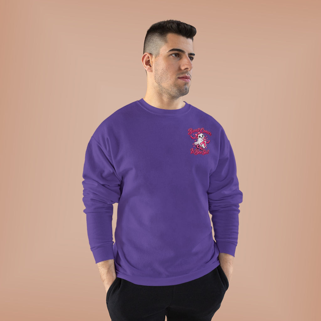 Breast Cancer Awareness Crewneck Sweatshirt – "In October We Wear Pink"