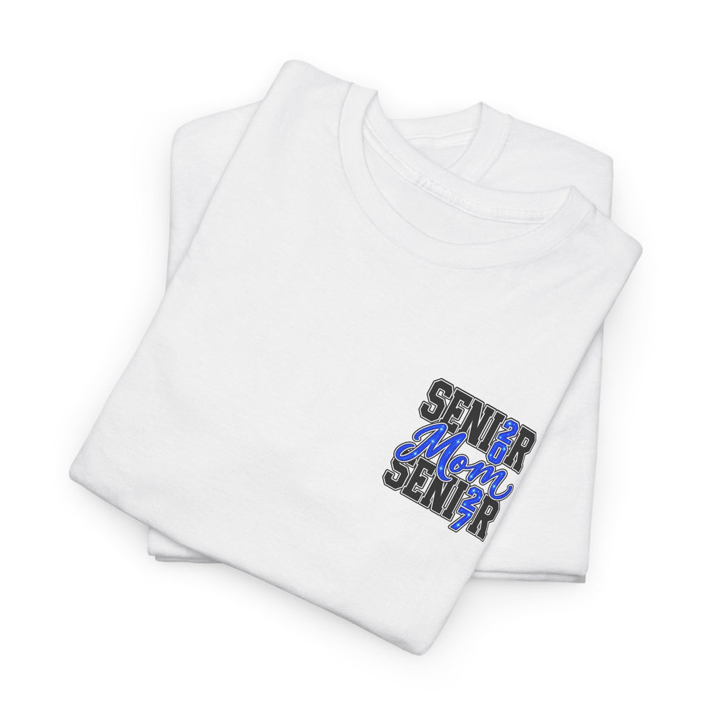 Senior Mom 2027 T-Shirt — Back Print Proud Senior Parent Tee