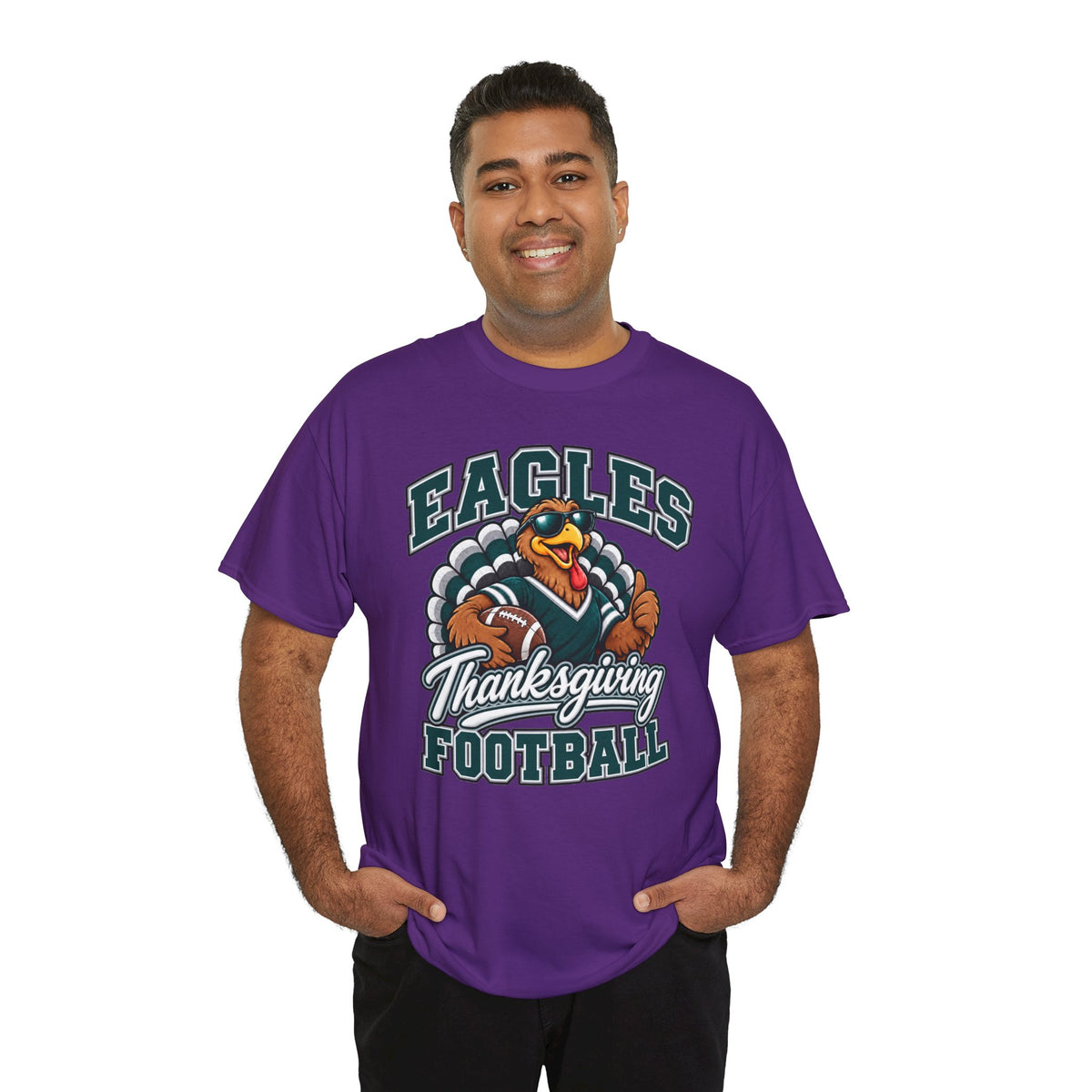 Eagles Thanksgiving Football Tee