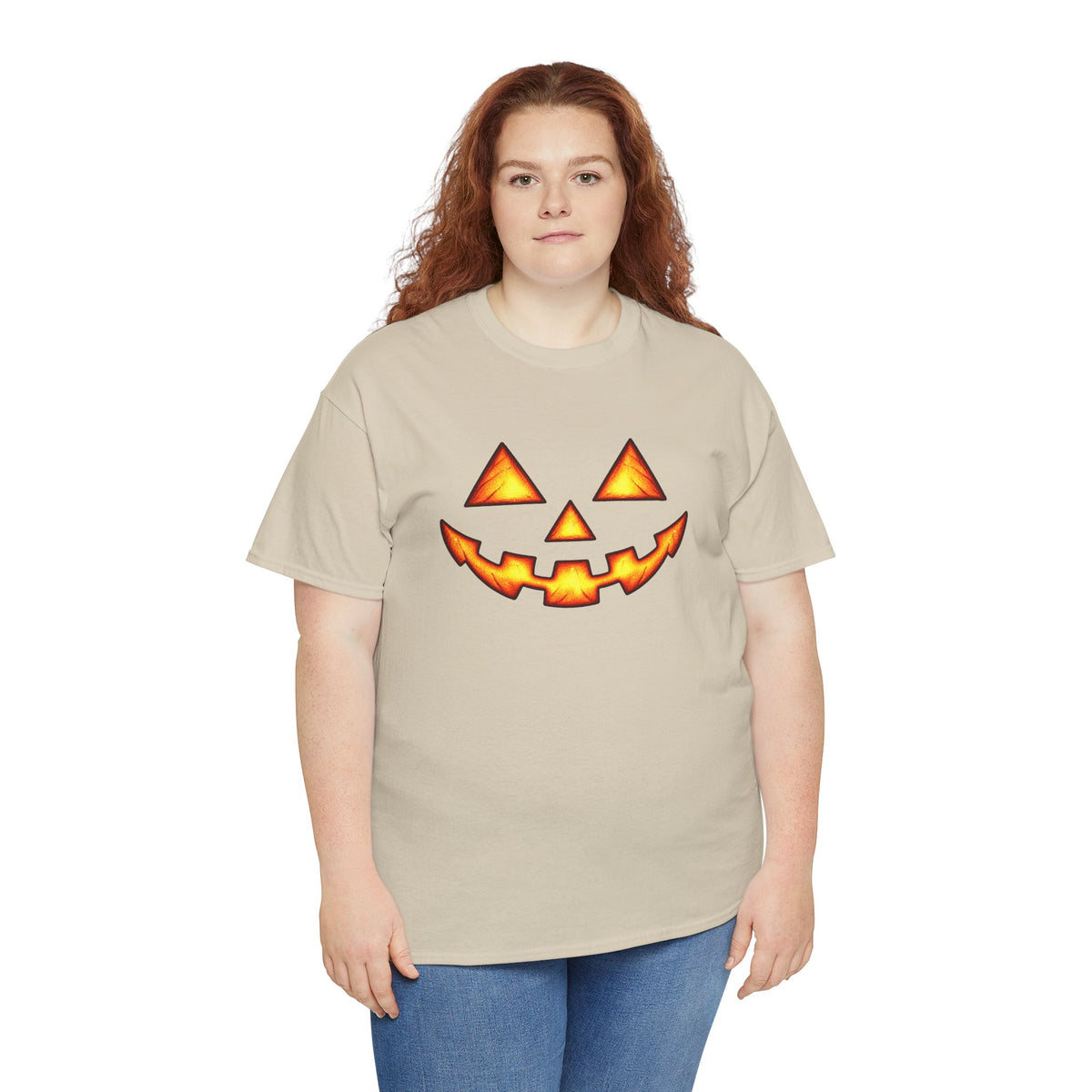 Halloween Jack-O'-Lantern Happy T-Shirt