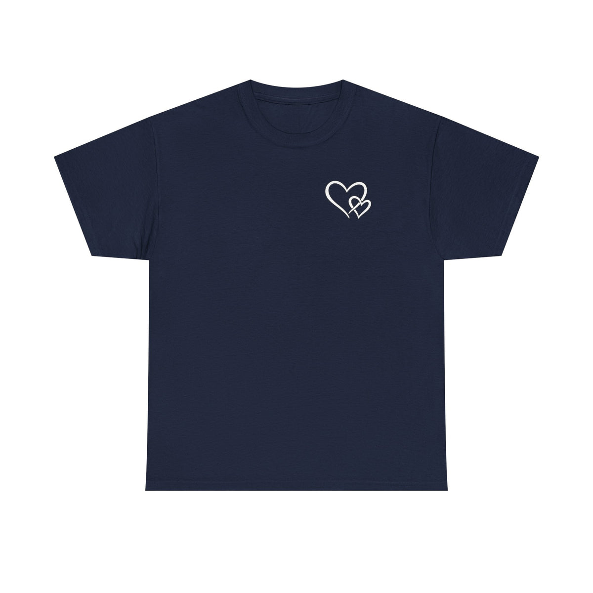 Inspirational Heart T-Shirt – "To the Person Behind Me: You Are Amazing, Beautiful and Enough" Motivational Tee