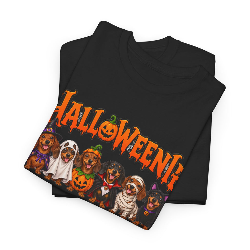 Halloweenie Dachshund T-Shirt | Halloween Dog Graphic