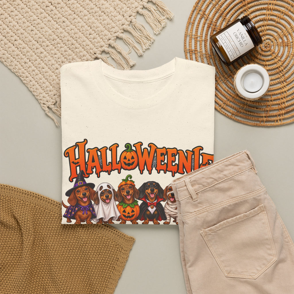 Halloweenie Dachshund T-Shirt | Halloween Dog Graphic