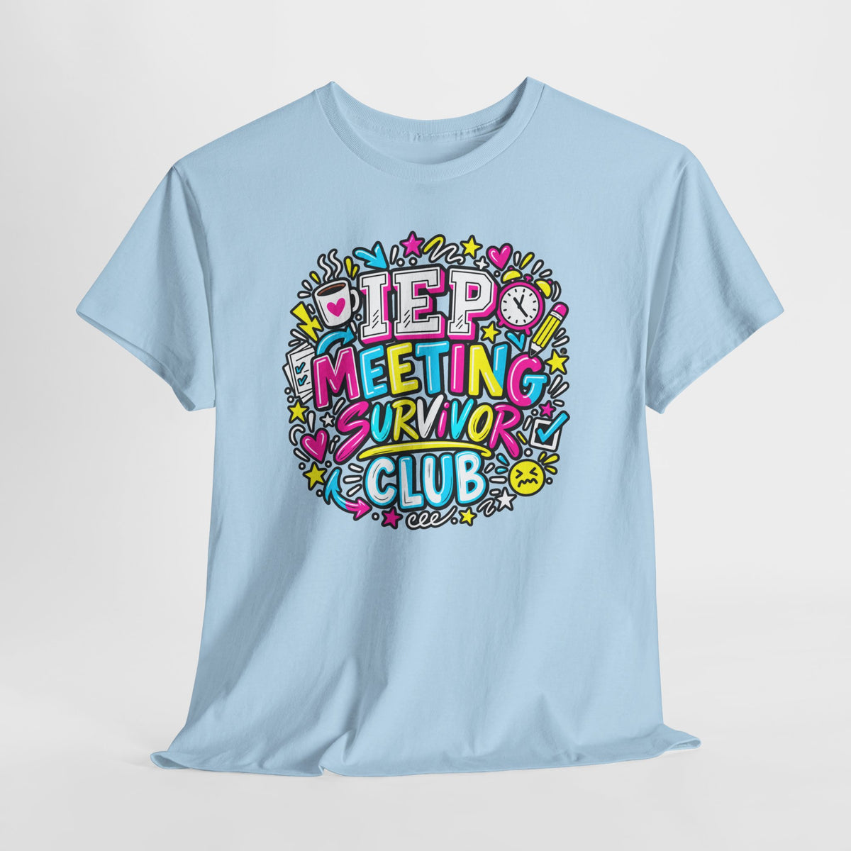 Video Meeting Survivor Club T-Shirt — Funny Remote Work Tee