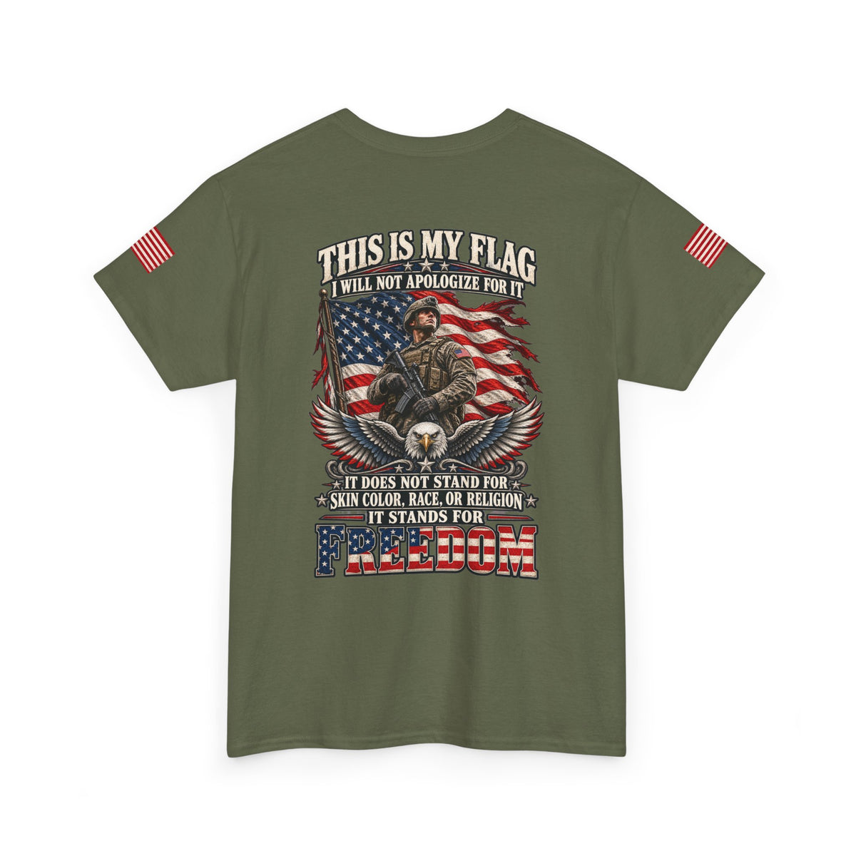 This Is My Flag American Patriot T-Shirt