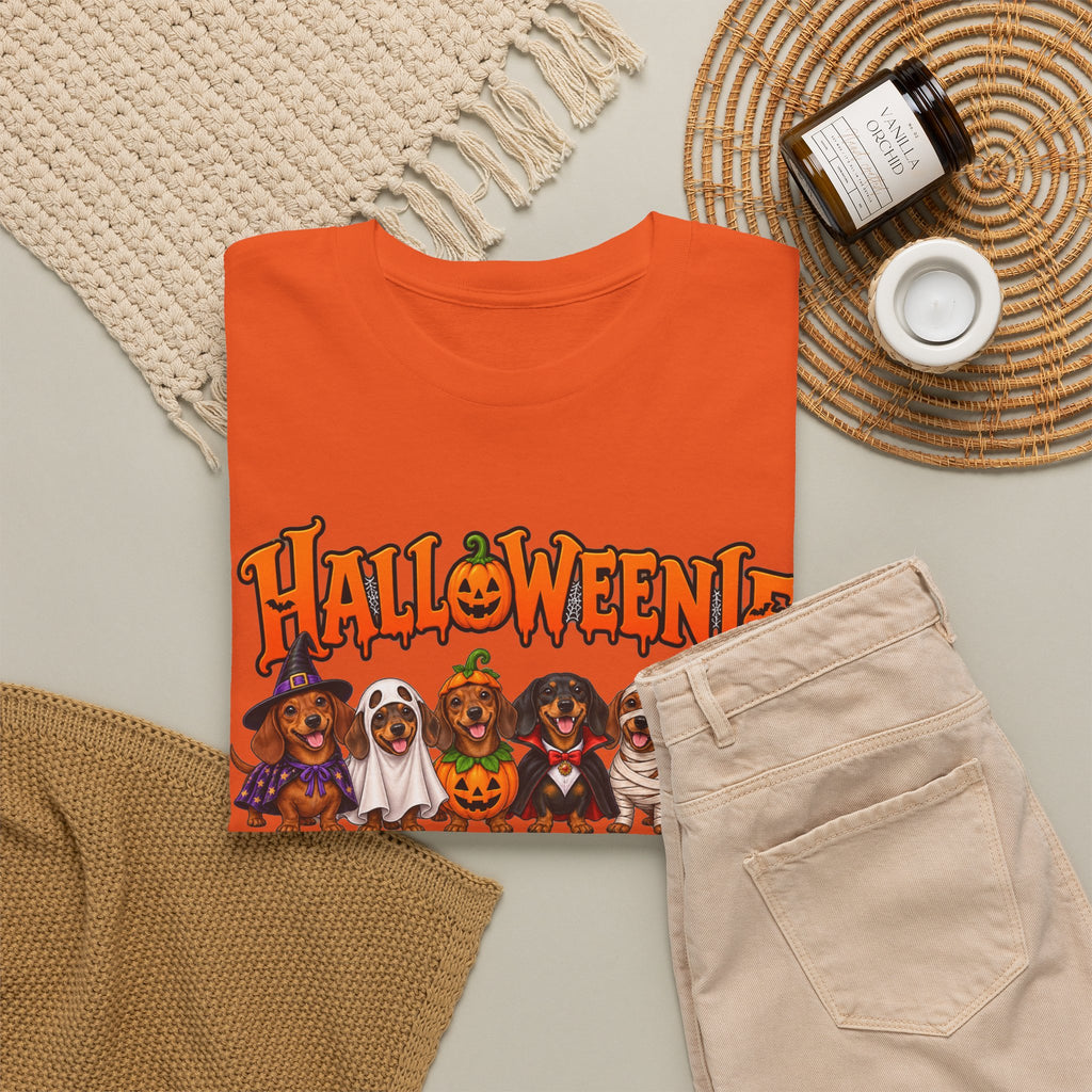 Halloweenie Dachshund T-Shirt | Halloween Dog Graphic