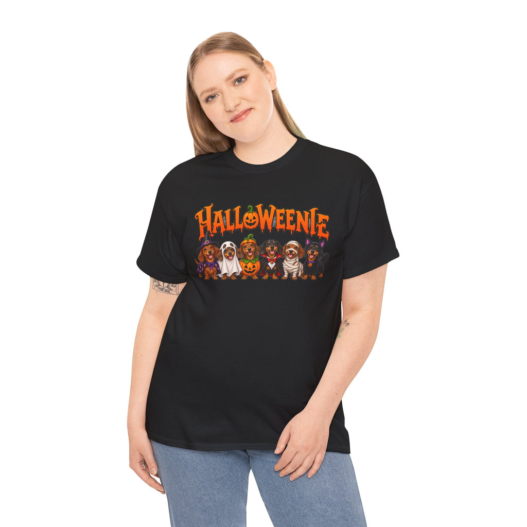 Halloweenie Dachshund T-Shirt | Halloween Dog Graphic