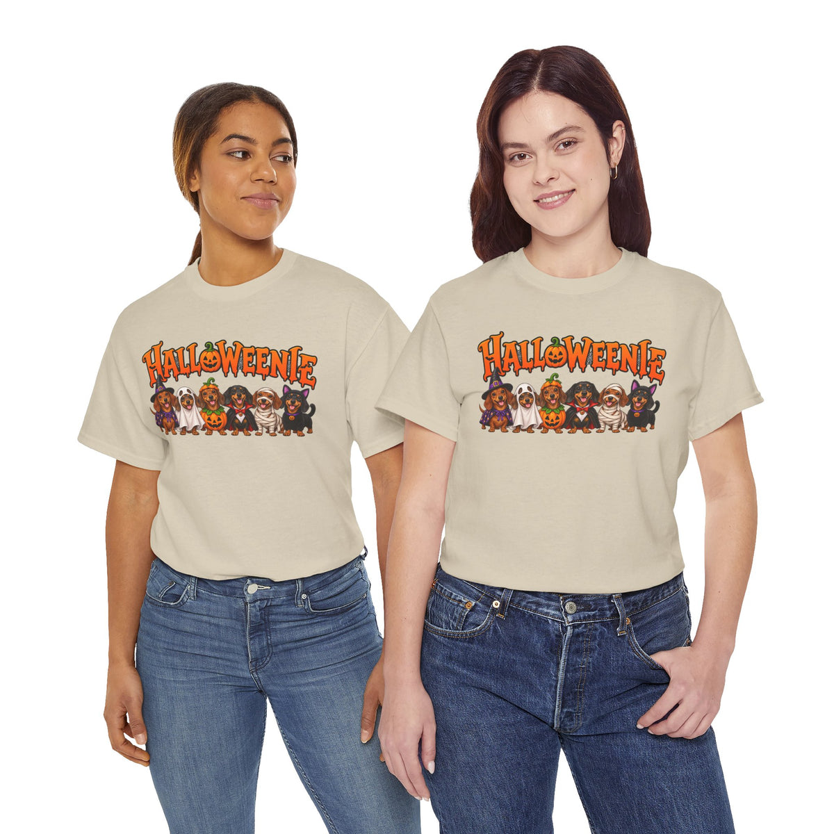 Halloweenie Dachshund T-Shirt | Halloween Dog Graphic