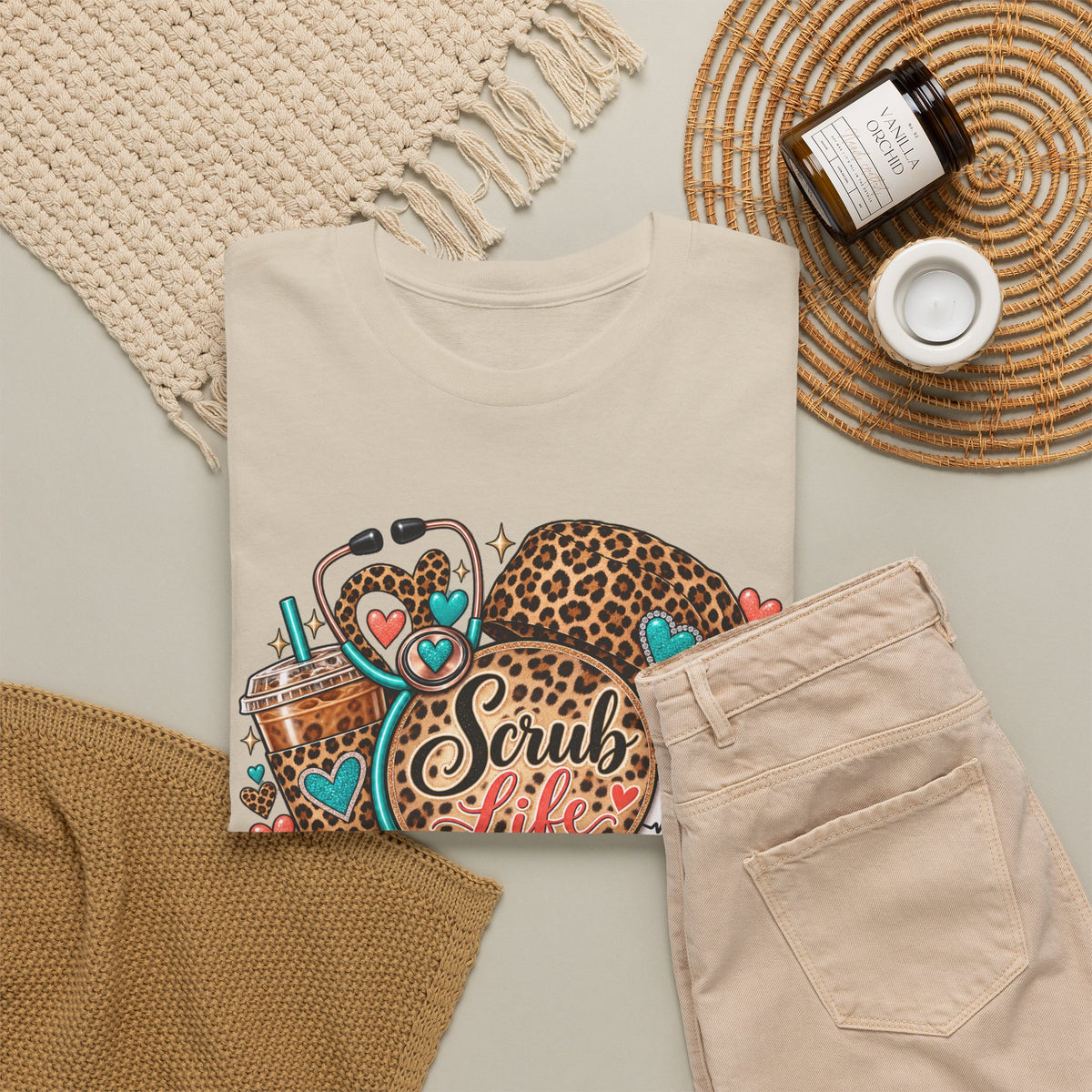Scrub Life Graphic Tee