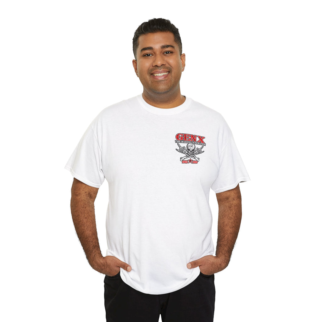 Gen X T‑Shirt — "The Badass Generation" Skull & Crossbones Retro Tee