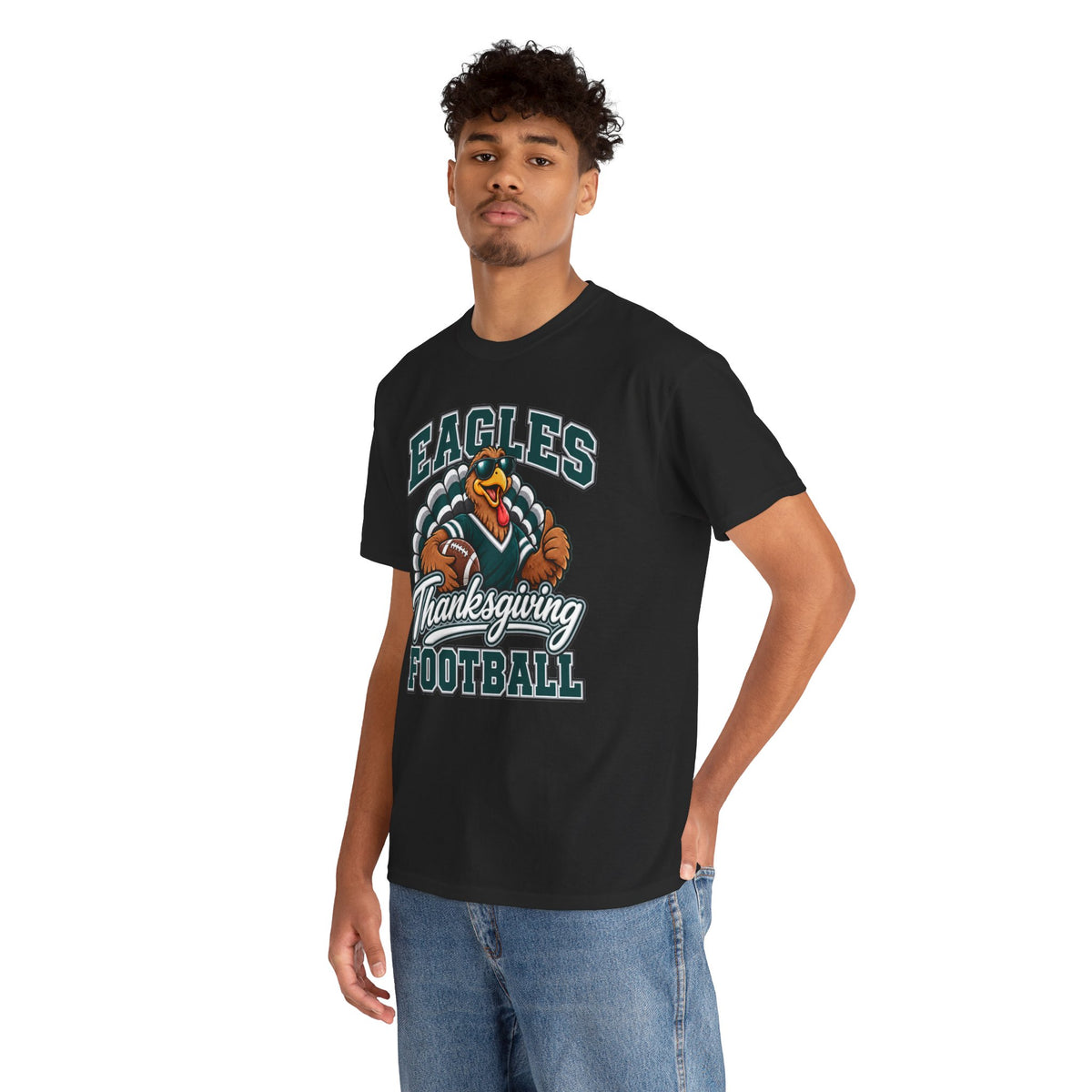 Eagles Thanksgiving Football Tee