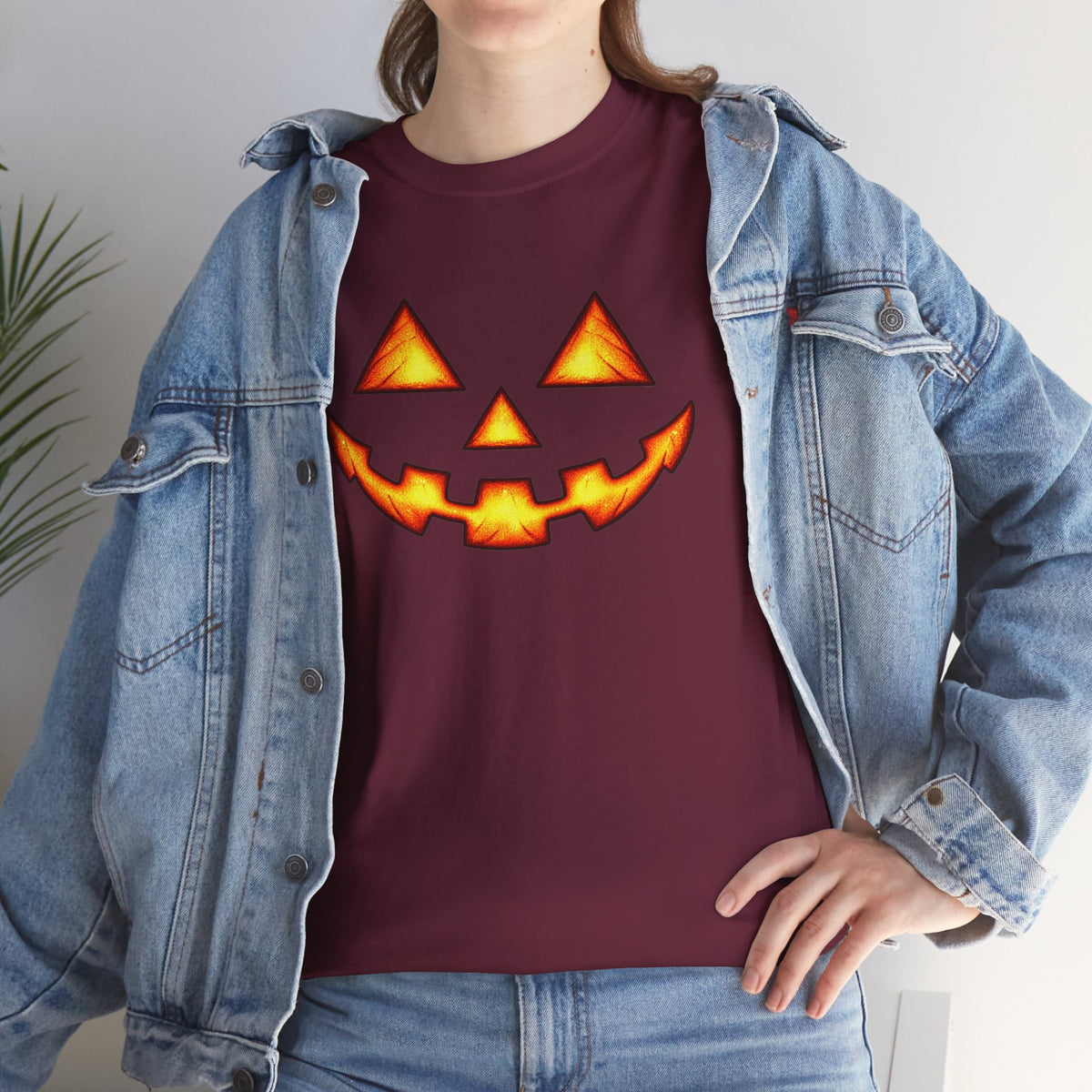 Halloween Jack-O'-Lantern Happy T-Shirt