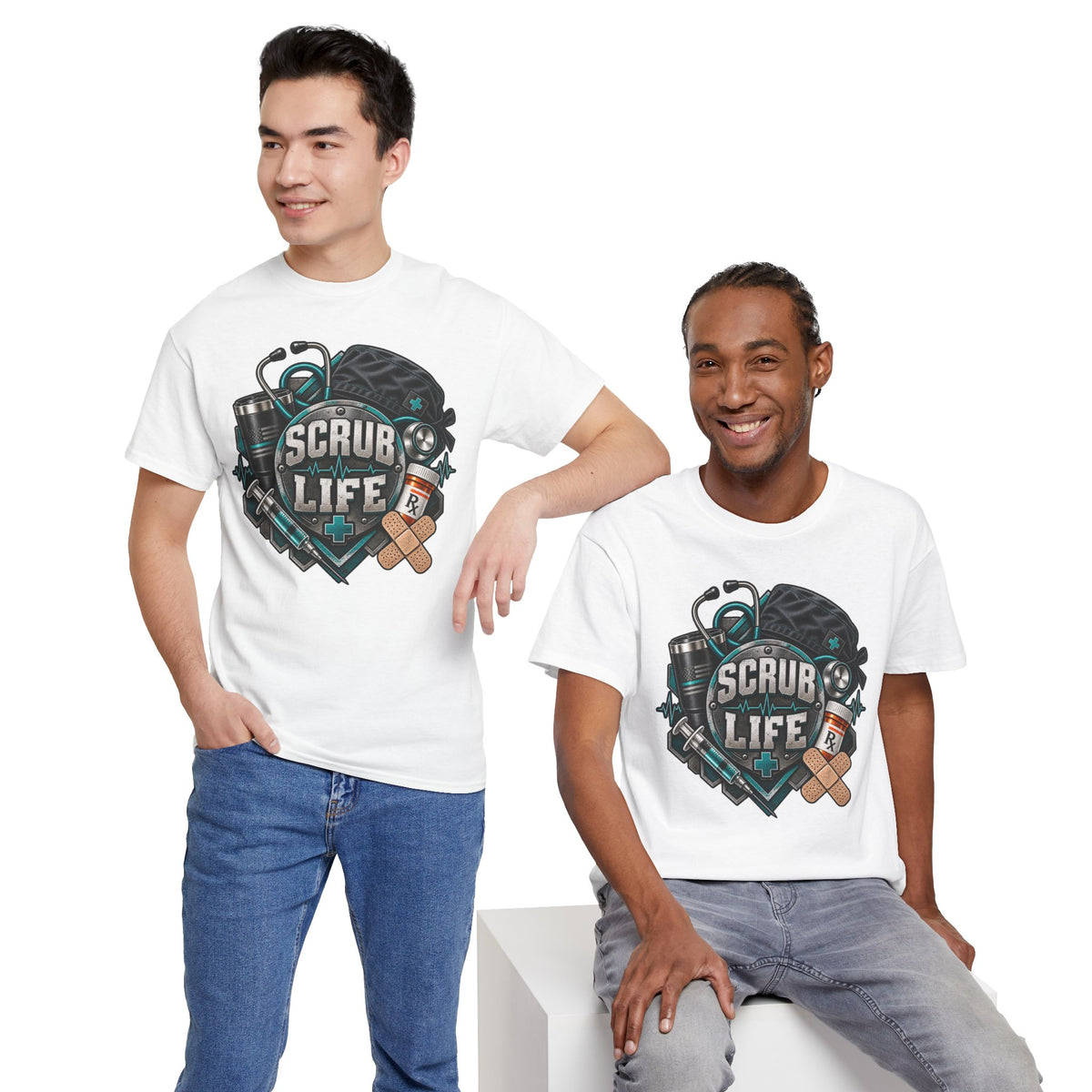 Scrub Life T-Shirt – Nurse & Healthcare Worker Graphic Tee