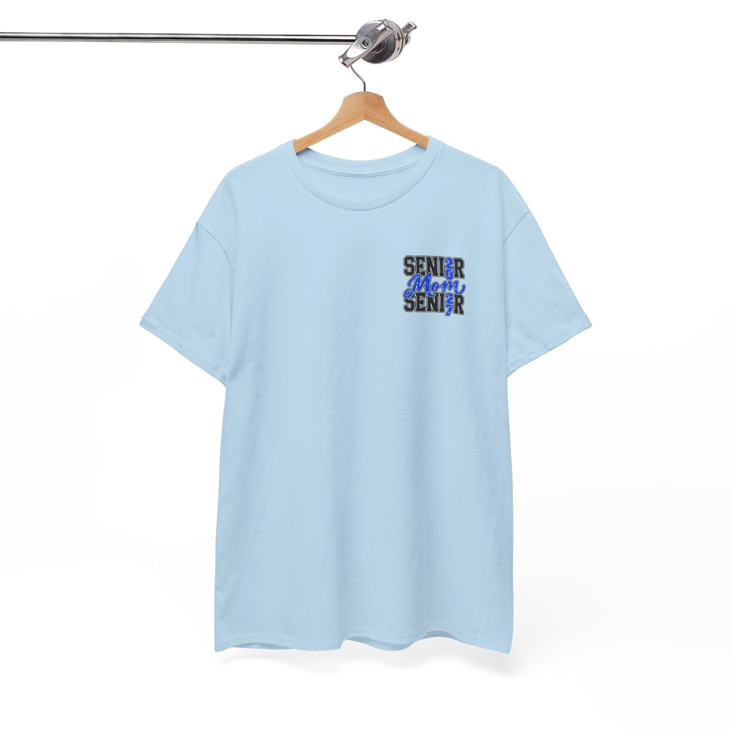 Senior Mom 2027 T-Shirt — Back Print Proud Senior Parent Tee
