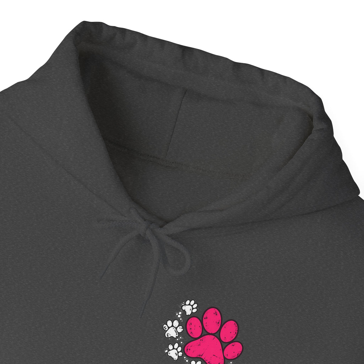 My Shadow Has Four Legs and a Tail Paw Print Hoodie