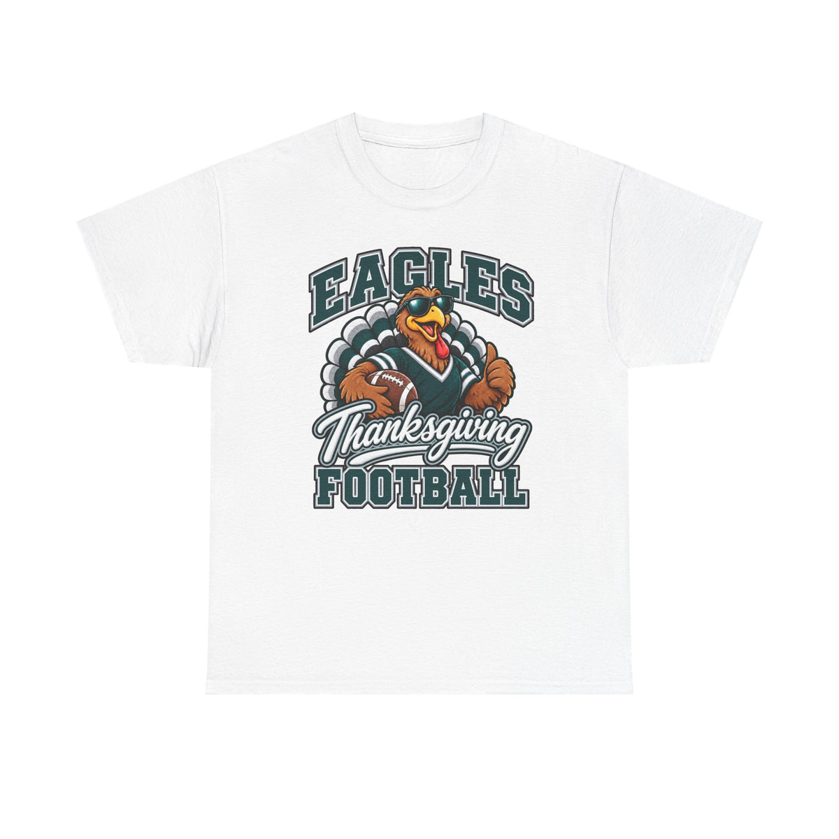 Eagles Thanksgiving Football Tee