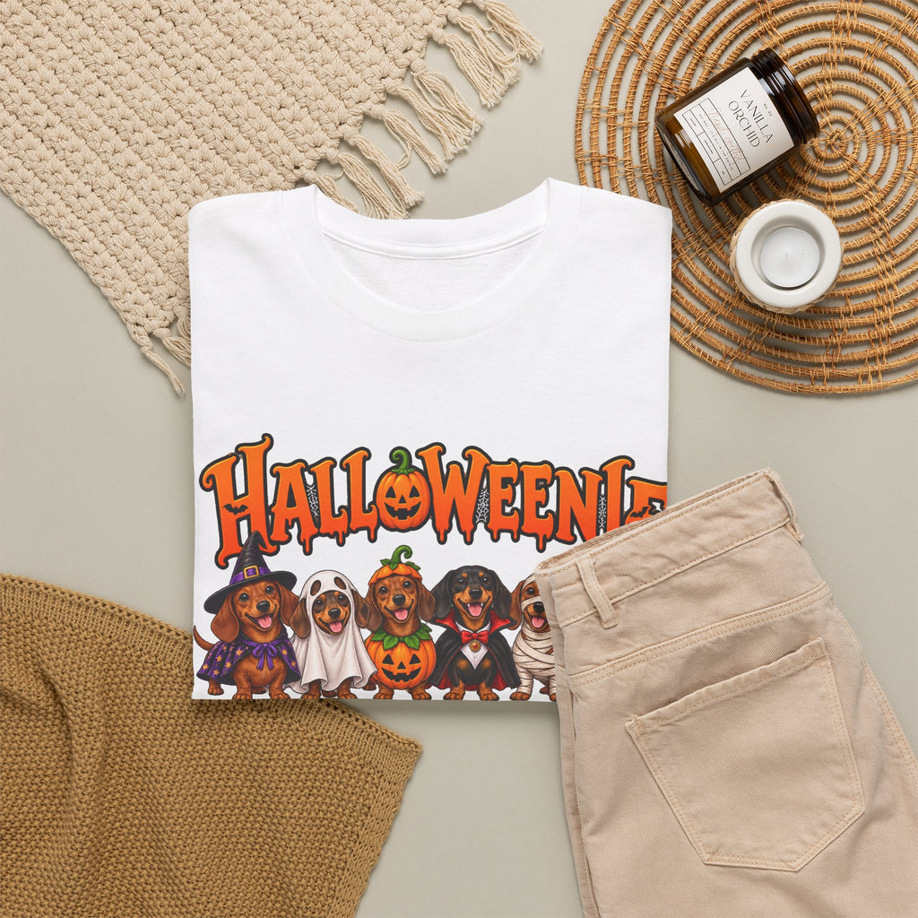 Halloweenie Dachshund T-Shirt | Halloween Dog Graphic