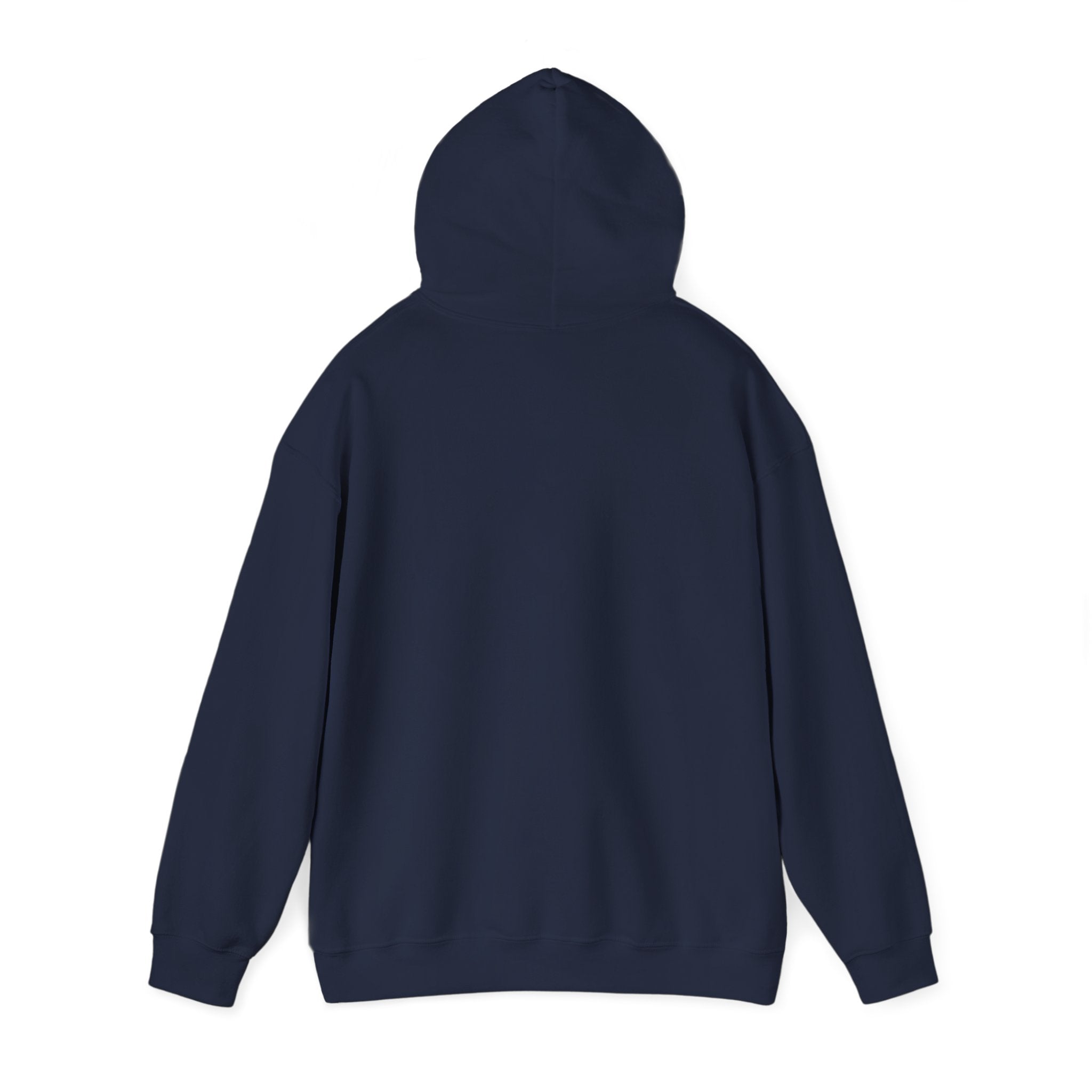 White Hoodie with Colorful 'Stand Tall' Floral Bear Chest Logo - Cozy Casual Pullover