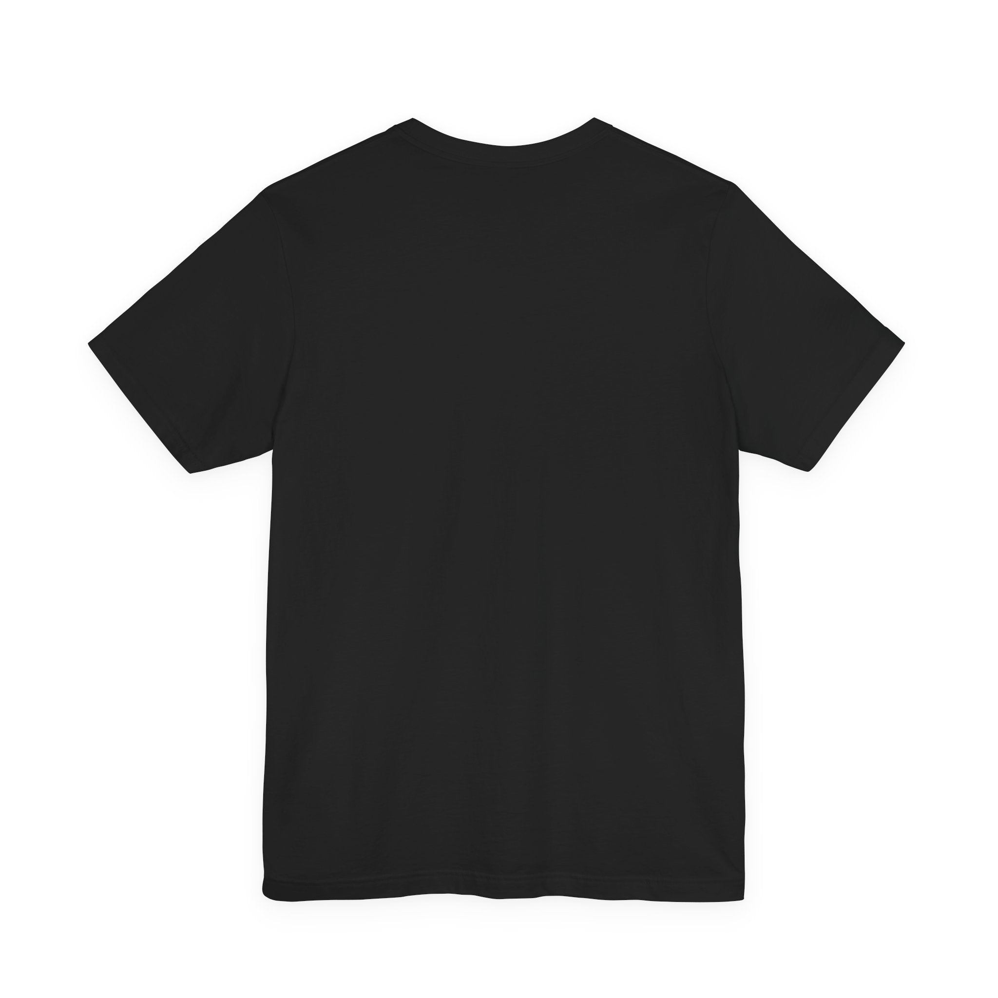 Autism Awareness Ribbon Chest Tee — 'Different, Not Less' Short Sleeve T-Shirt