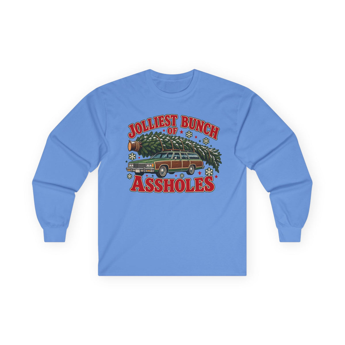 Jolliest Bunch of Assholes Christmas Long Sleeve Tee