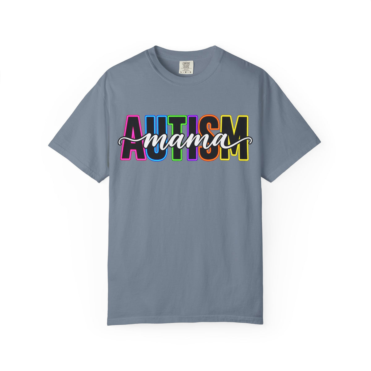 Autism Mama T-Shirt — Colorful Pride Support Tee for Moms