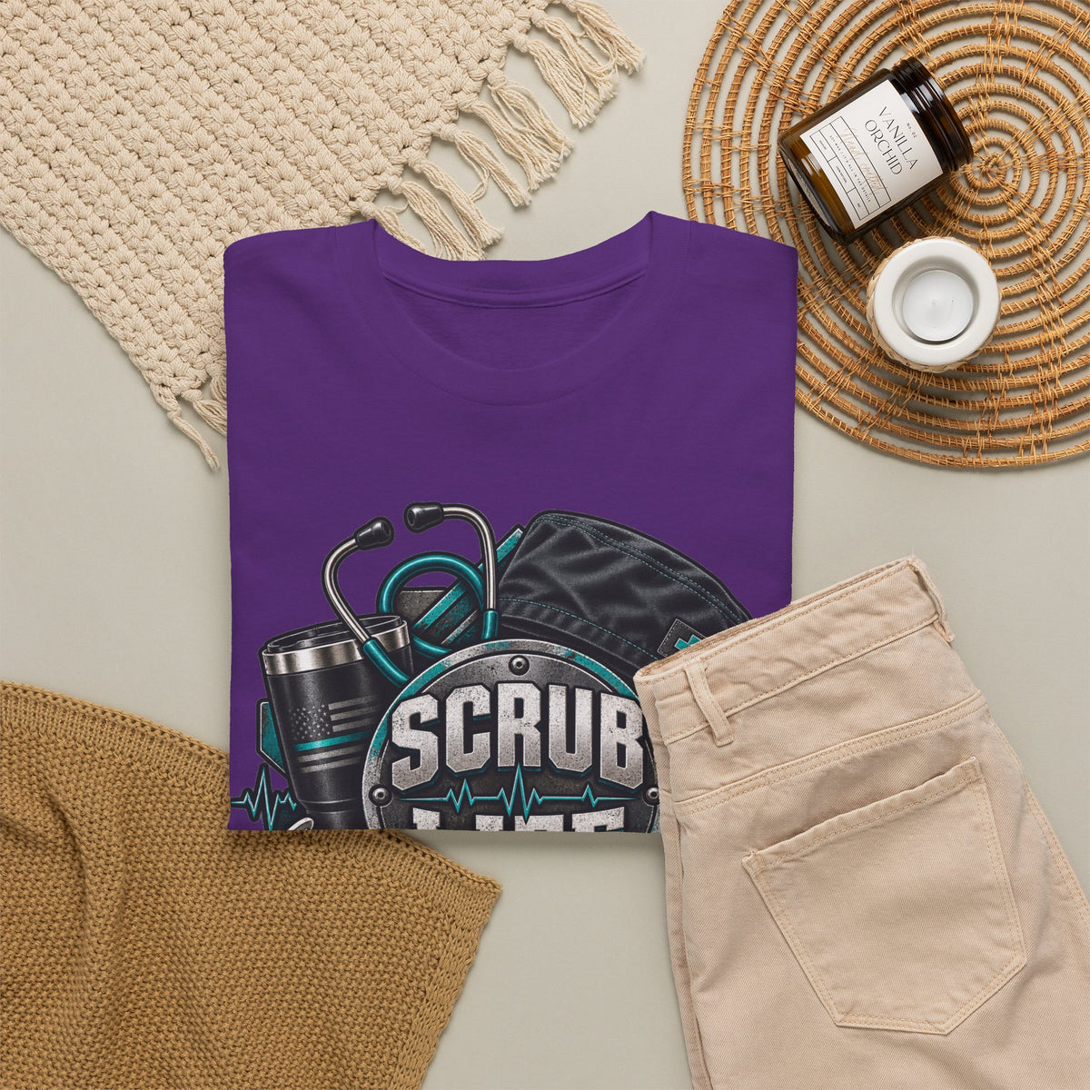 Scrub Life T-Shirt – Nurse & Healthcare Worker Graphic Tee
