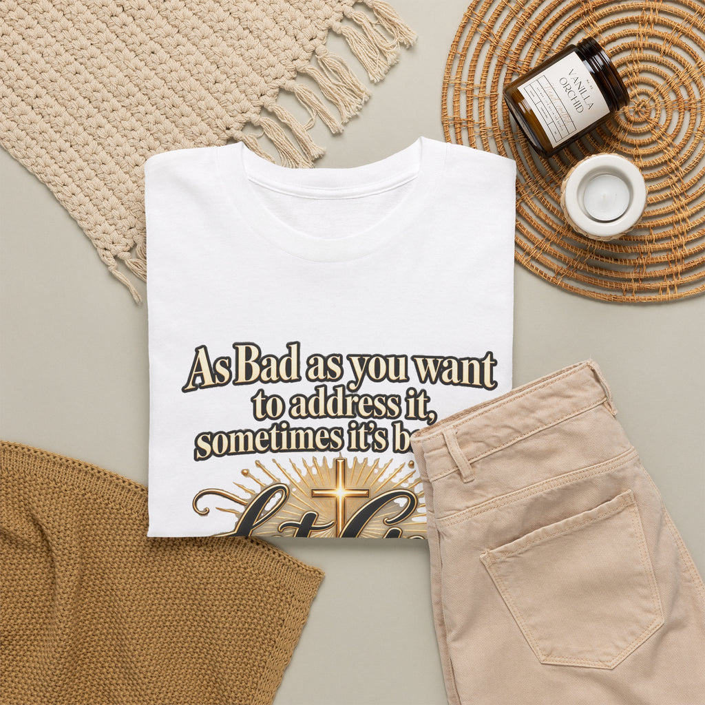 Let God Defend You Inspirational Christian T-Shirt