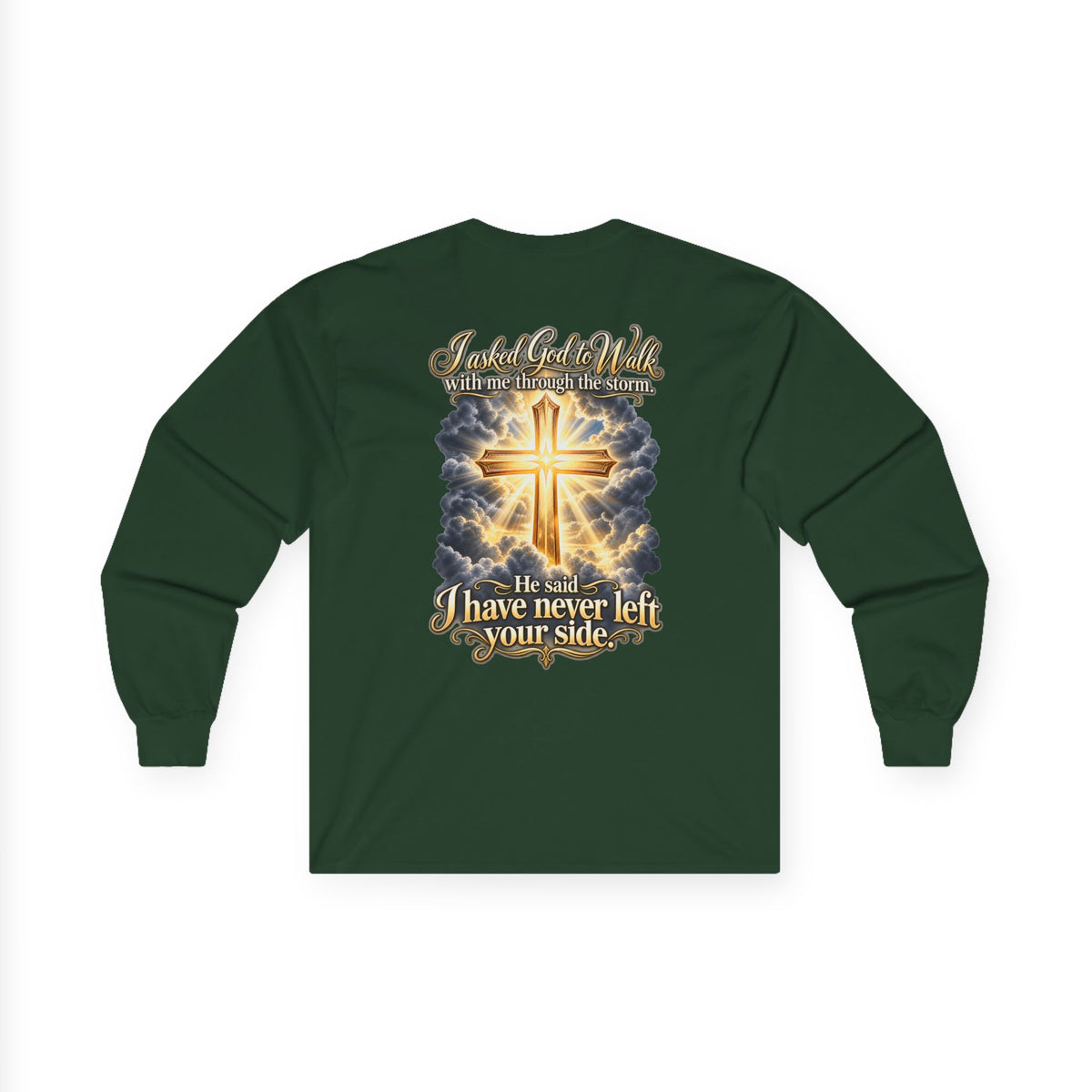 He Is Risen Christian Long Sleeve Tee