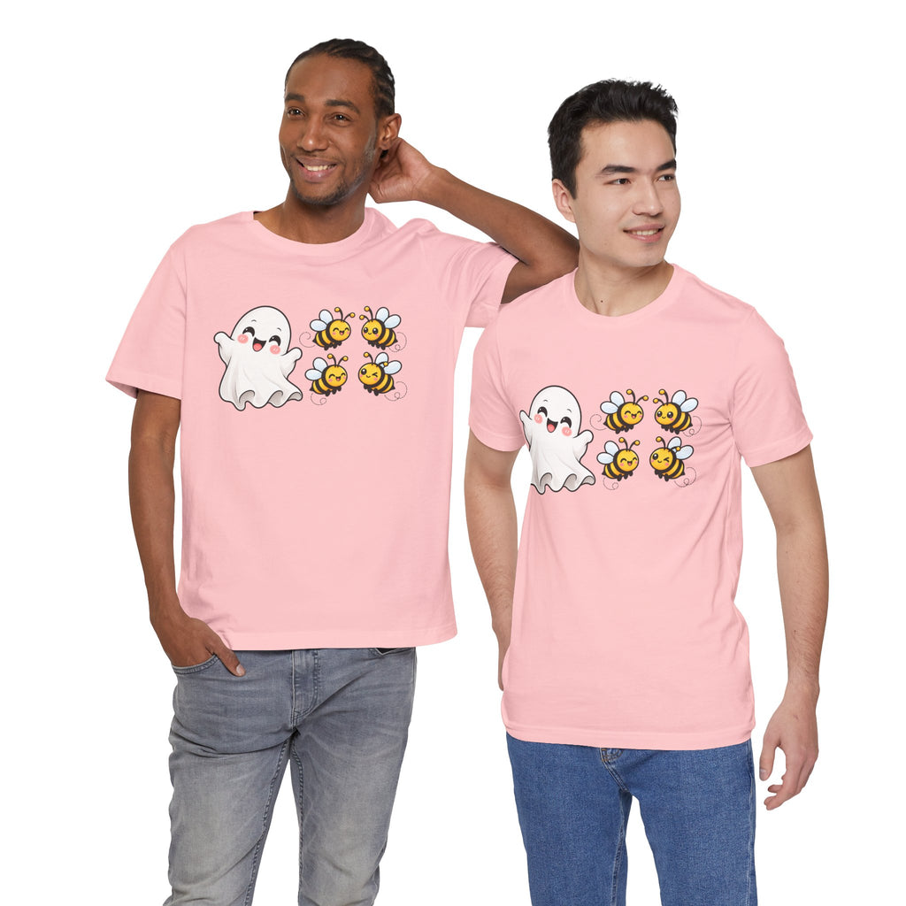 Boo & Bees Halloween Tee – Cute Ghost & Bee Shirt | Spooky Season Must-Have