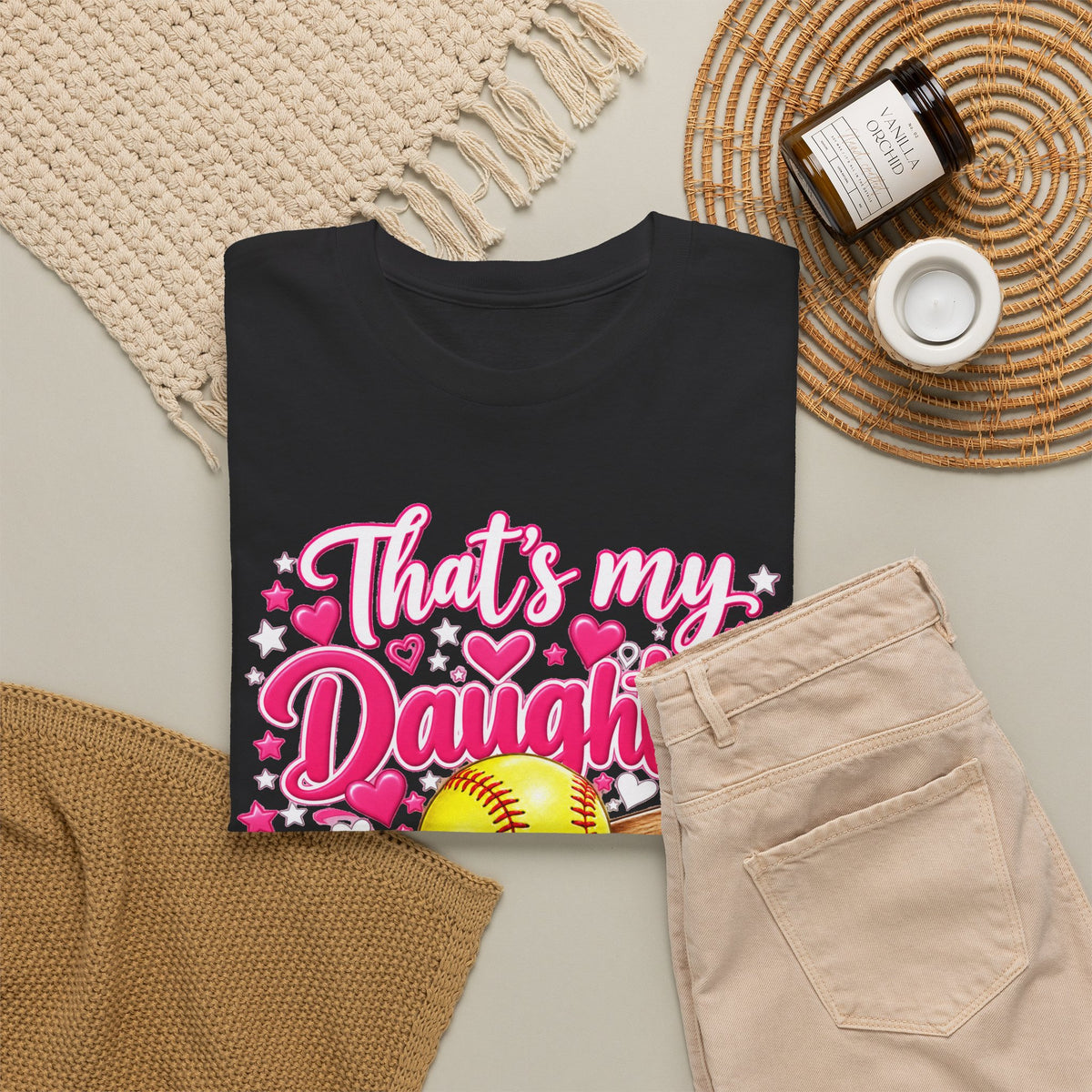 That’s My Daughter Out There Softball T-Shirt